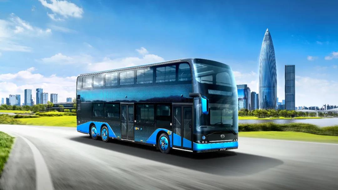 致敬璀璨新时代，全新比亚迪纯电动双层观光巴士献礼深圳特区40周年