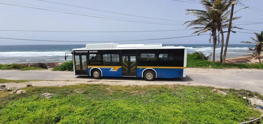 比亚迪驶入加勒比海旅游胜地，助力巴巴多斯打造首支纯电动大巴车队
